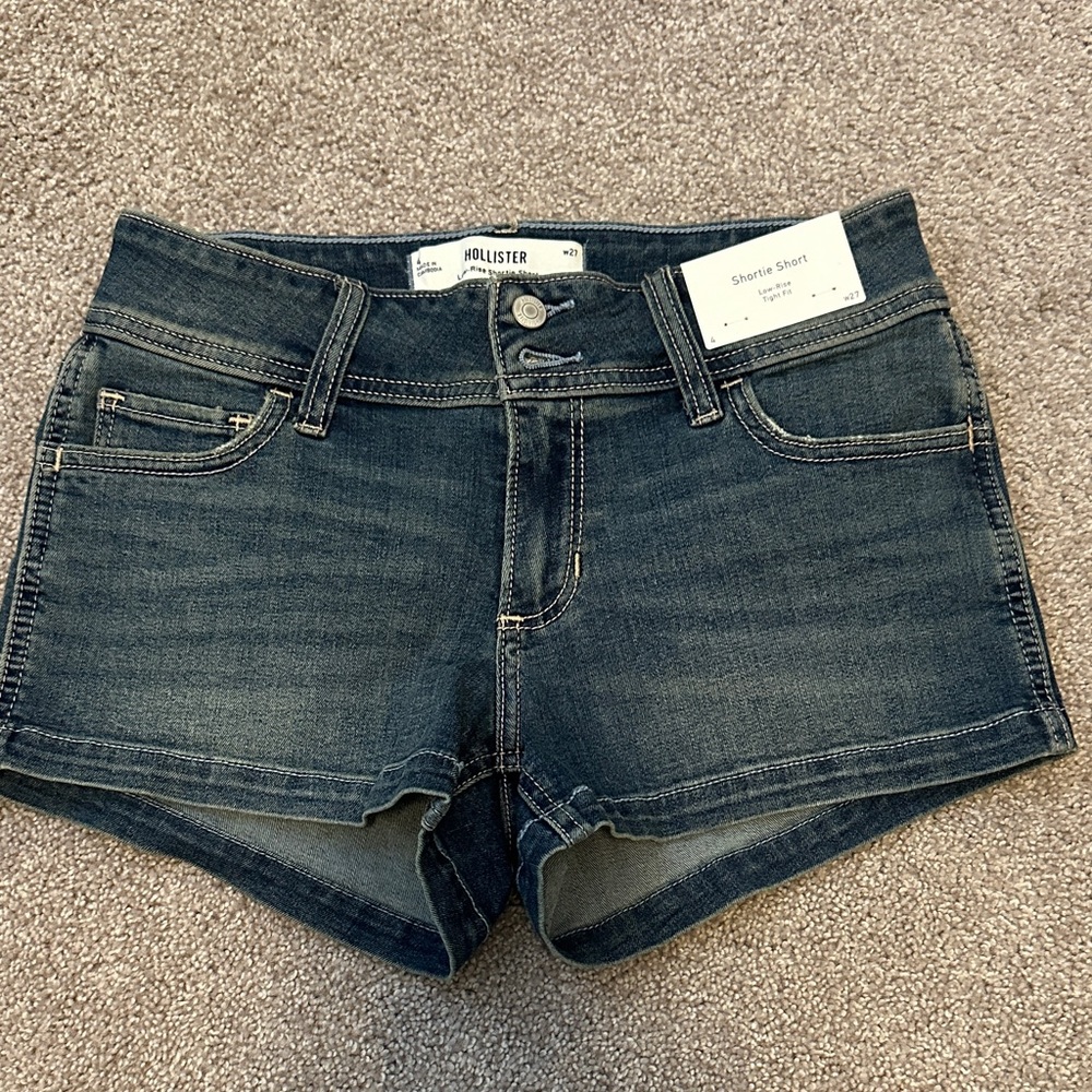 Hollister Indigo Blue Jean Shorts